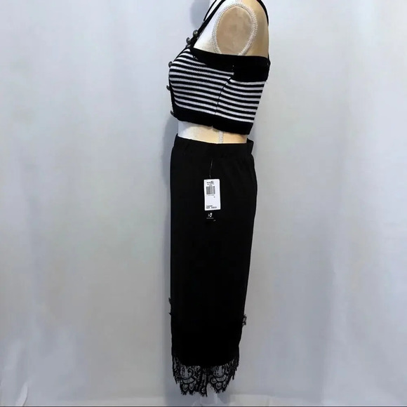ING Collection NWT Black Skirt Women 1X - Picture 5 of 11